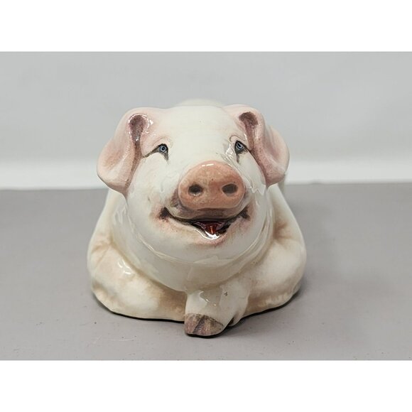 Vintage The Townsends Ceramic‎ Pig Figurine Signed and Numbered - Picture 2 of 13
